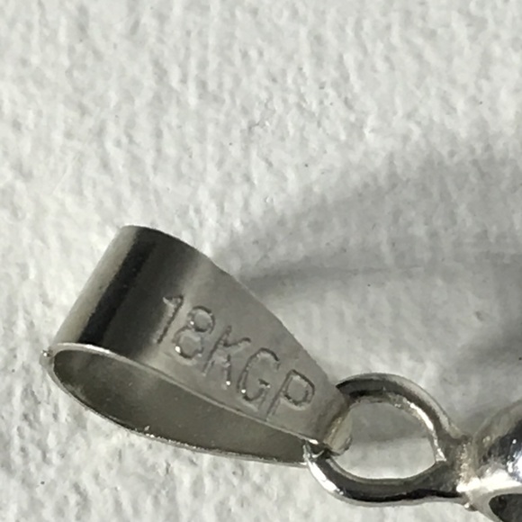 @Popup Show: 18KGP Mosaic Glass Rhinestone Heart Pendant - Picture 6 of 8